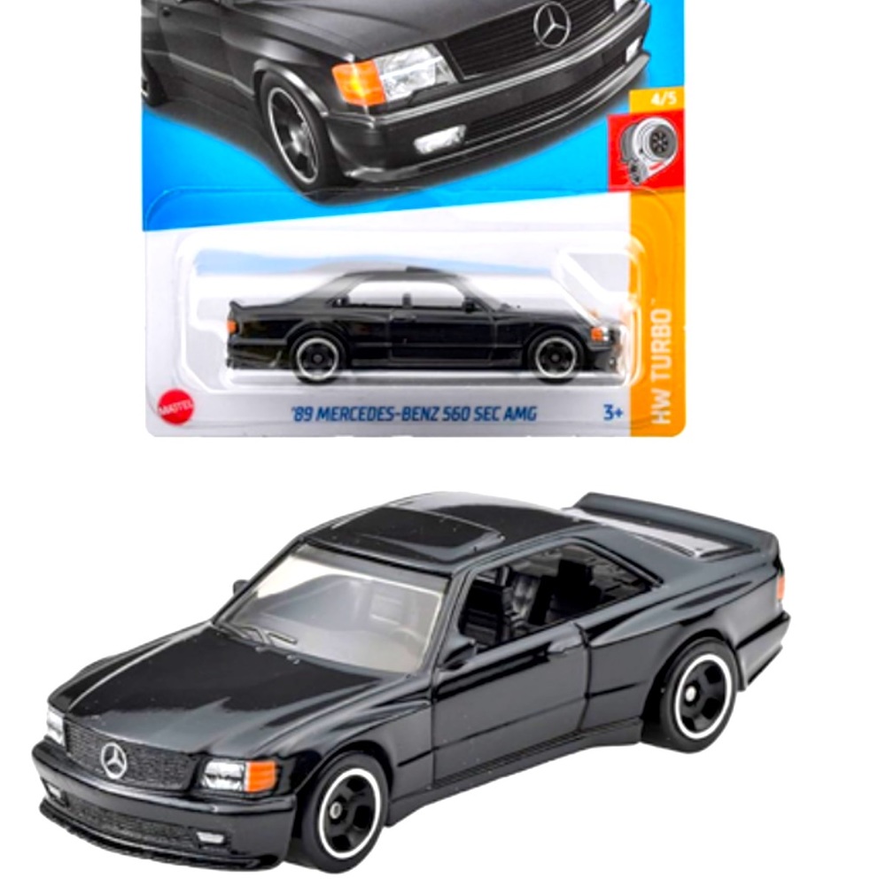 Hot wheels-89 Mercedes-Benz 560 SEC AMG